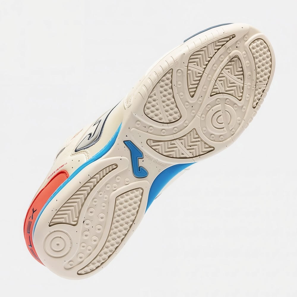 ZAPATILLAS FUTBOL SALA TOP FLEX 2625 IN BEIGE NARANJA - 5