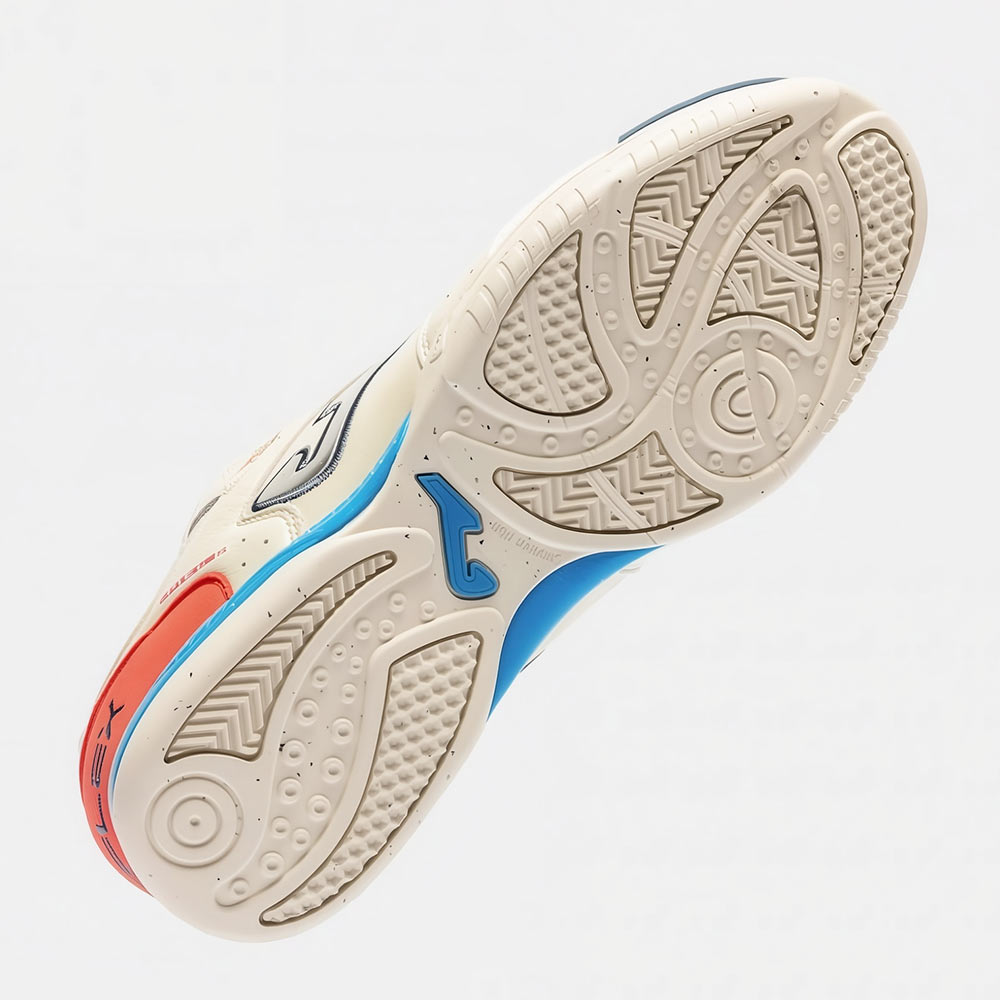 ZAPATILLAS FUTBOL SALA TOP FLEX 2625 IN BEIGE NARANJA - 5
