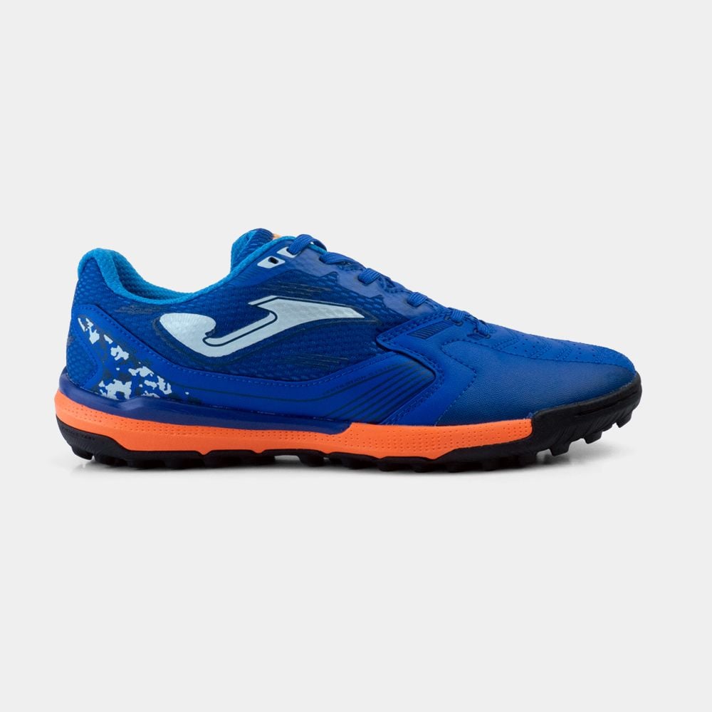 ZAPATILLAS FUTBOL SALA LIGA 5 2604 TF AZUL ROYAL NARANJA - 1