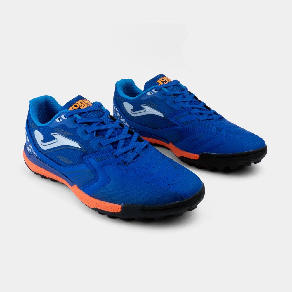 ZAPATILLAS FUTBOL SALA LIGA 5 2604 TF AZUL ROYAL NARANJA - 3