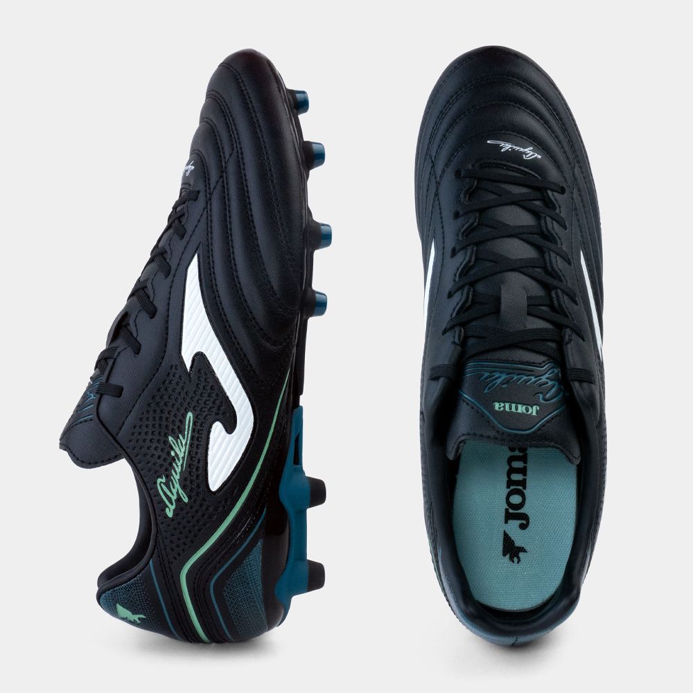 ZAPATILLAS FUTBOL AGUILA 2601 FG NEGRO - 2