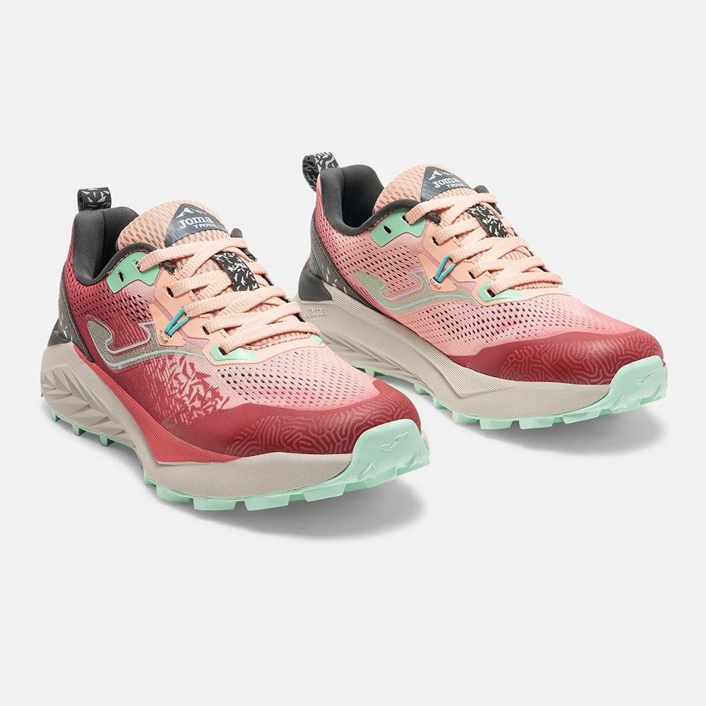 ZAPATILLAS TRAIL RUNNING TUNDRA LADY 2629 CORAL VERDE - 2