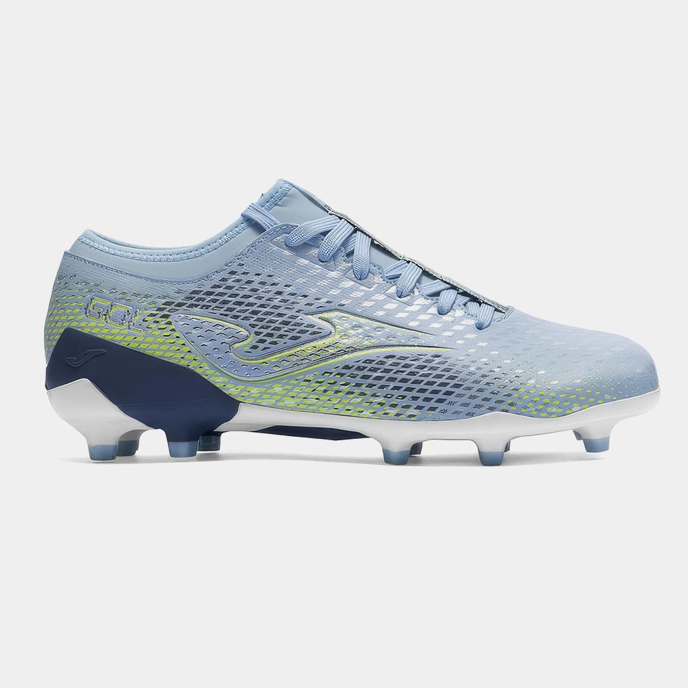 ZAPATILLAS FUTBOL SALA GOL 2605 FG CELESTE VERDE - 1