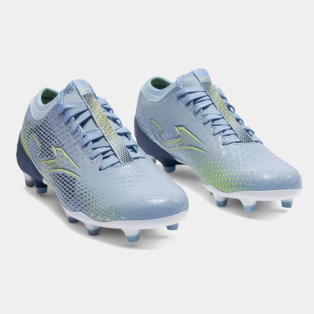 ZAPATILLAS FUTBOL SALA GOL 2605 FG CELESTE VERDE - 2
