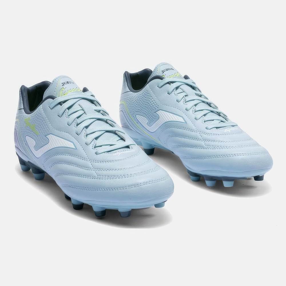 ZAPATILLAS FUTBOL AGUILA 2627 FG CELESTE VERDE - 2
