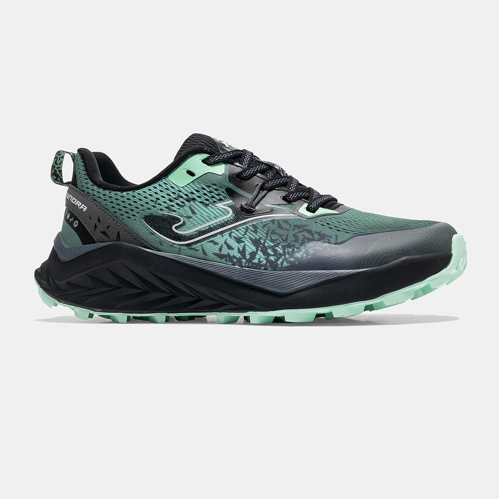 ZAPATILLAS TRAIL RUNNING TUNDRA LADY 2615 NEGRO VERDE MENTA - 1