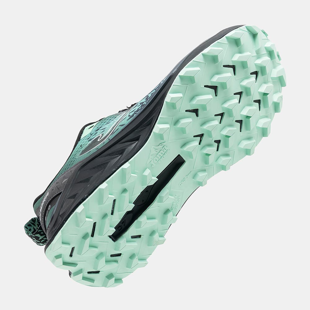 ZAPATILLAS TRAIL RUNNING TUNDRA LADY 2615 NEGRO VERDE MENTA - 5