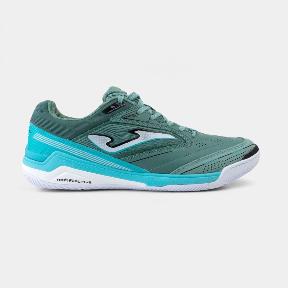 ZAPATILLAS FUTBOL SALA GAMBETA 2623 IN VERDE PETRÓLEO CELESTE - 1