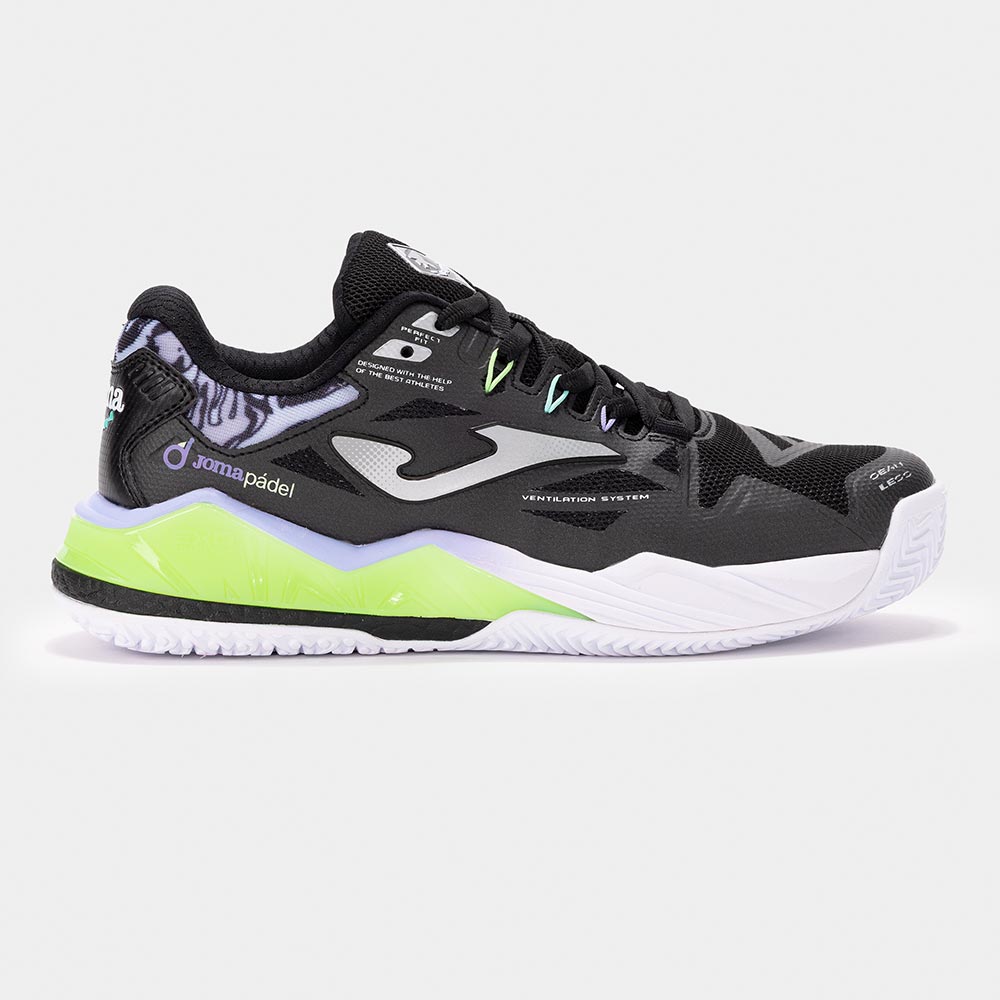 ZAPATILLAS PADEL SPIN LADY 2601 NEGRO - 1
