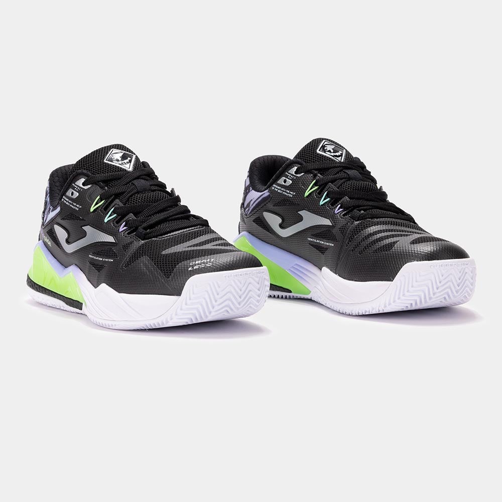 ZAPATILLAS PADEL SPIN LADY 2601 NEGRO - 2
