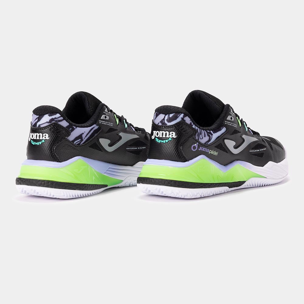 ZAPATILLAS PADEL SPIN LADY 2601 NEGRO - 3