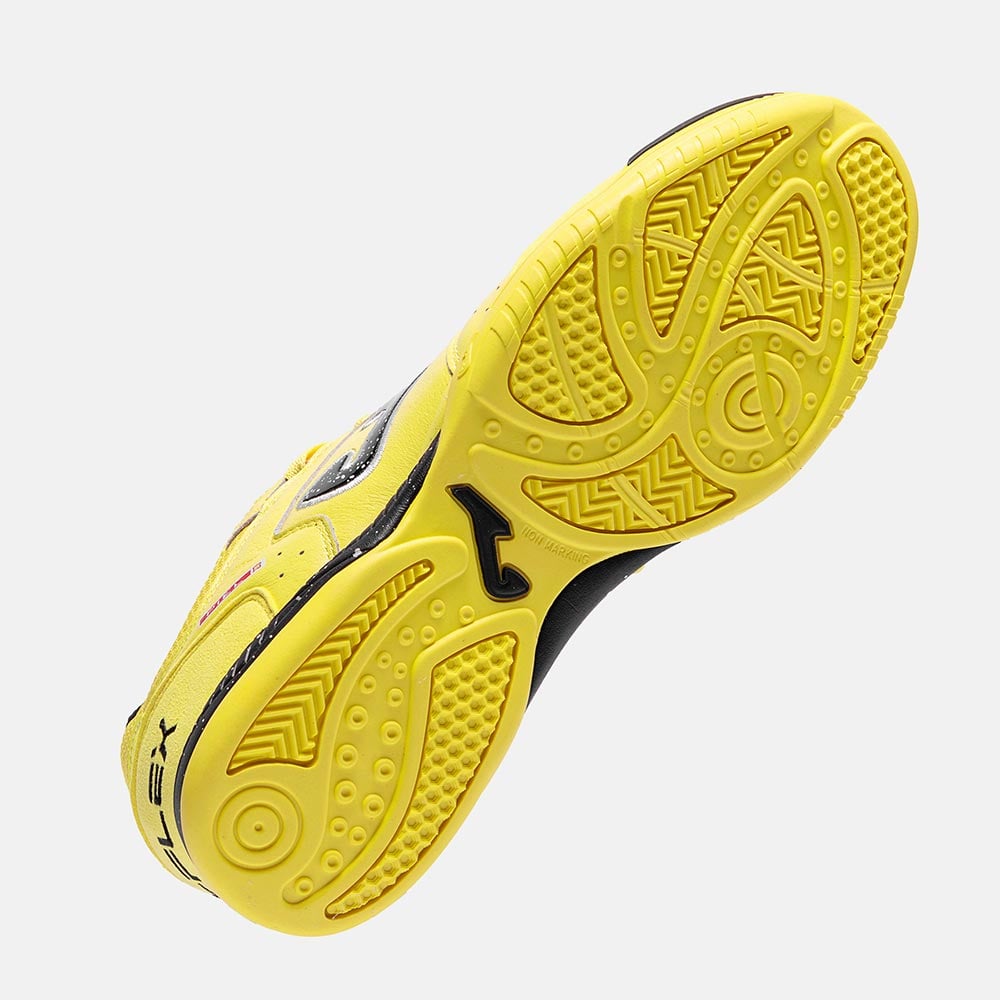 ZAPATILLAS FUTBOL SALA TOP FLEX 2628 IN AMARILLO NEGRO - 5
