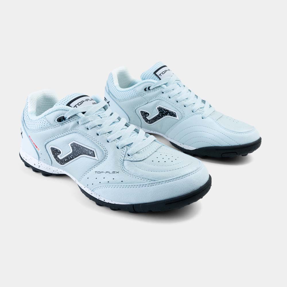 ZAPATILLAS FUTBOL TOP FLEX 2627 TF  VERDE TURQUESA - 2