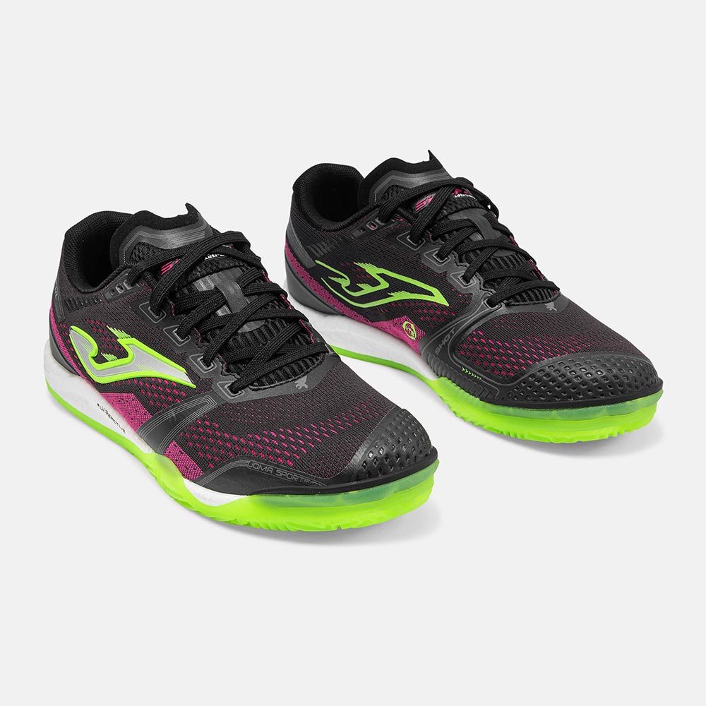 ZAPATILLAS FUTBOL SALA SKILFUL 2601 IN NEGRO FUCSIA - 2