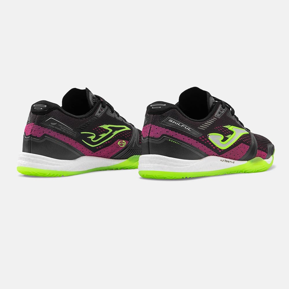 ZAPATILLAS FUTBOL SALA SKILFUL 2601 IN NEGRO FUCSIA - 3