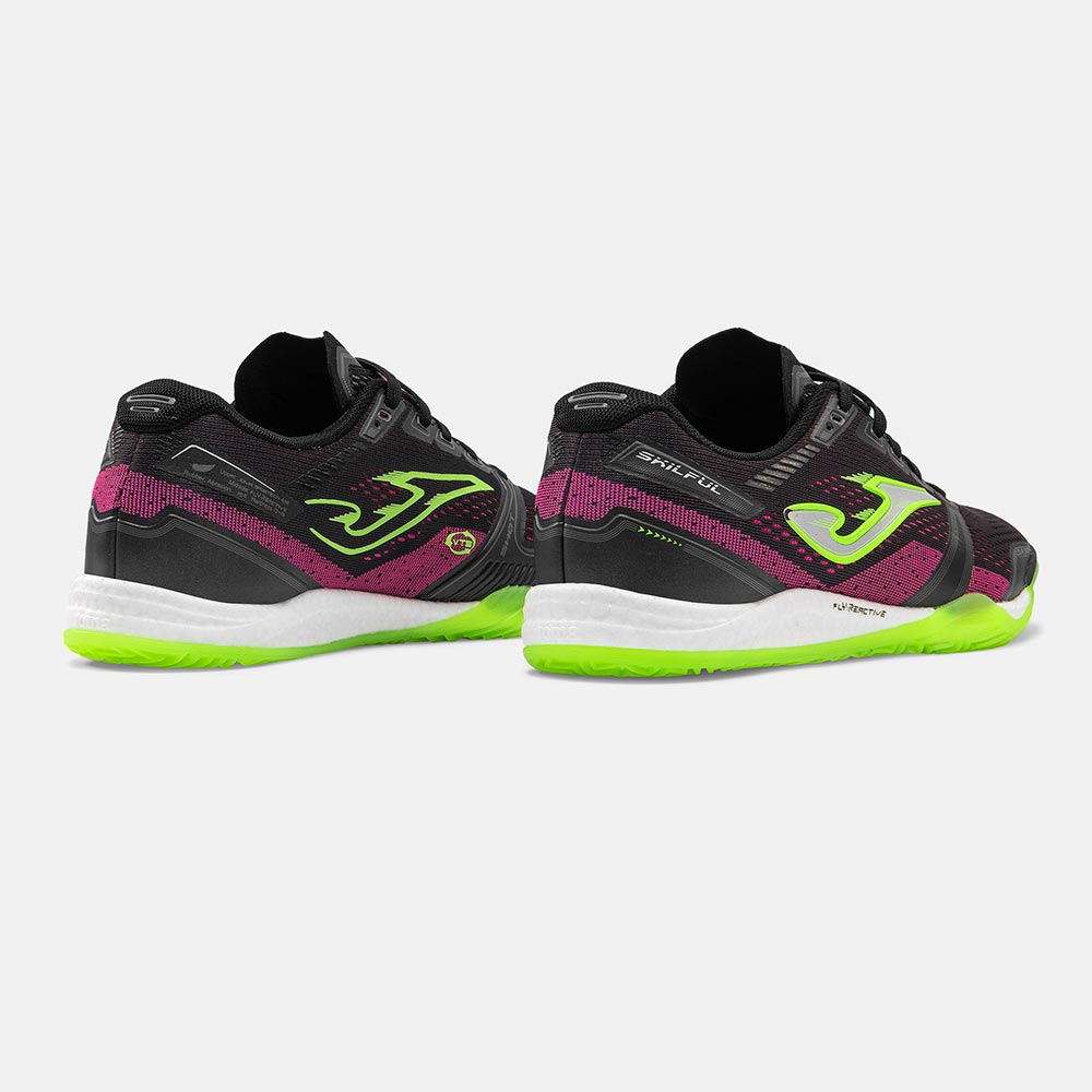 ZAPATILLAS FUTBOL SALA SKILFUL 2601 IN NEGRO FUCSIA - 3