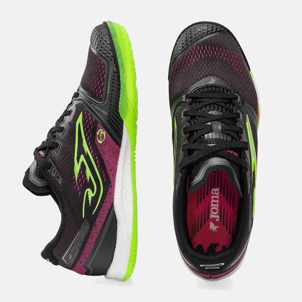 ZAPATILLAS FUTBOL SALA SKILFUL 2601 IN NEGRO FUCSIA - 4