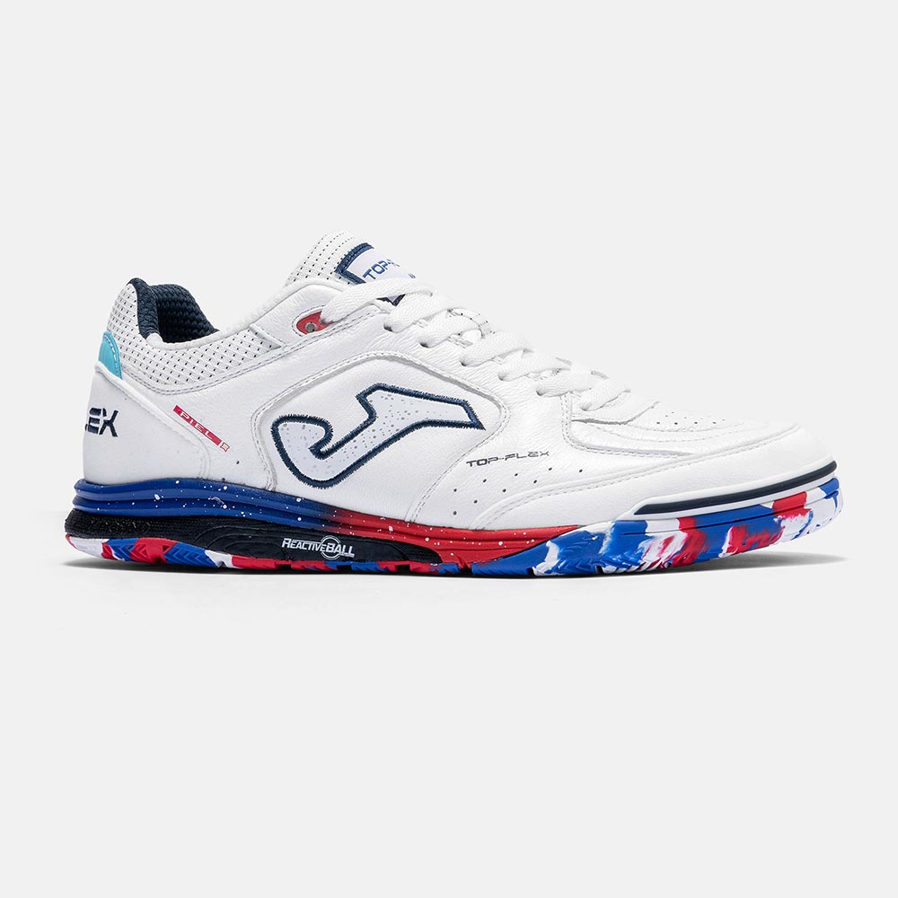 ZAPATILLAS FUTBOL SALA TOP FLEX REBOUND 2602 IN BLANCO MULTICOLOR - 1