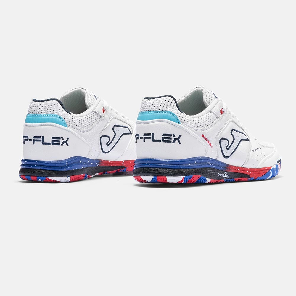 ZAPATILLAS FUTBOL SALA TOP FLEX REBOUND 2602 IN BLANCO MULTICOLOR - 3