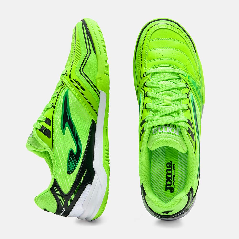 ZAPATILLAS FUTBOL SALA DRIBLING 2611 IN VERDE FLUOR - 4