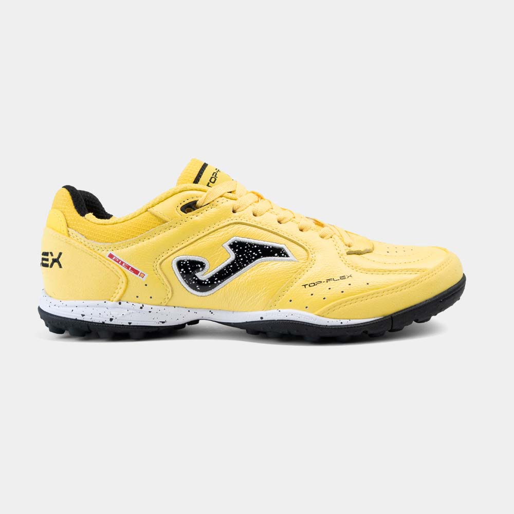 ZAPATILLAS FUTBOL TOP FLEX 2628 TF AMARILLO NEGRO - 1