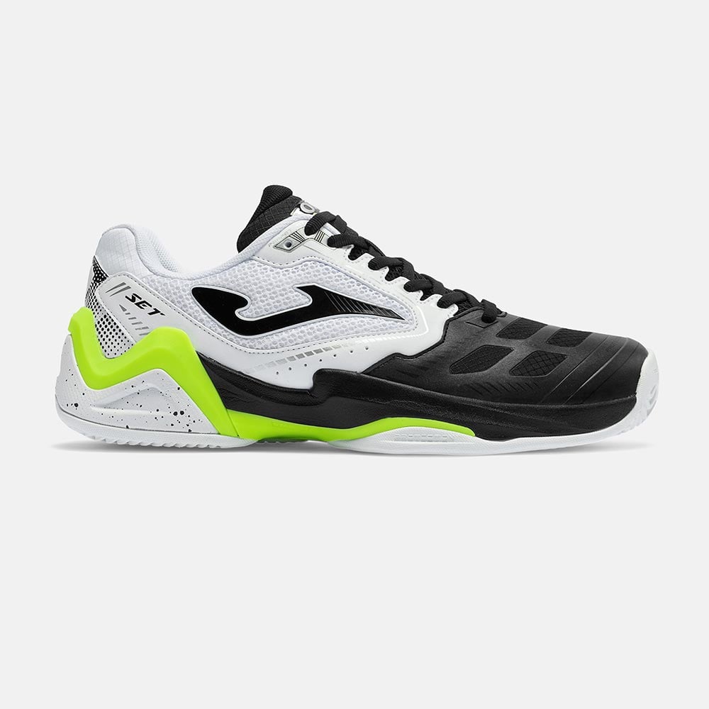 ZAPATILLAS TENNIS SET MEN 2632 C BLANCO NEGRO - 1
