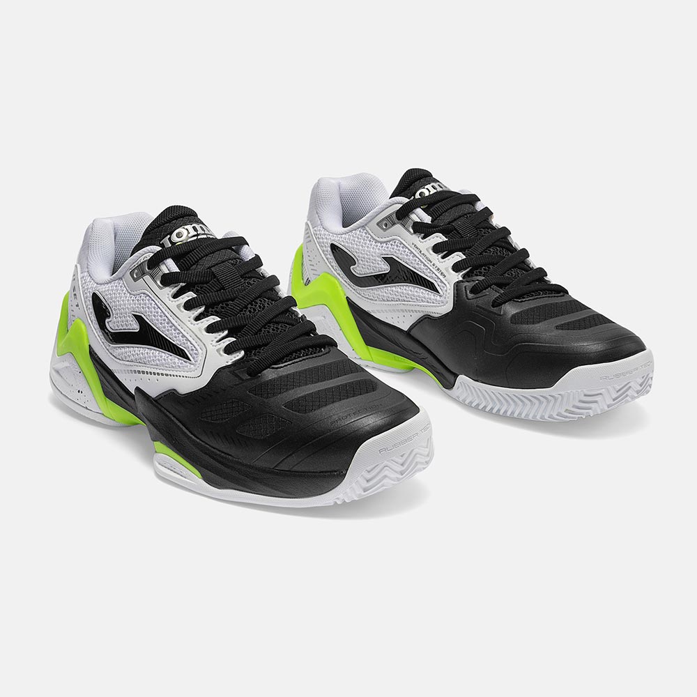 ZAPATILLAS TENNIS SET MEN 2632 C BLANCO NEGRO - 2