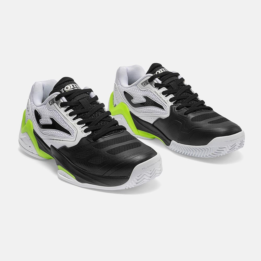ZAPATILLAS TENNIS SET MEN 2632 C BLANCO NEGRO - 2