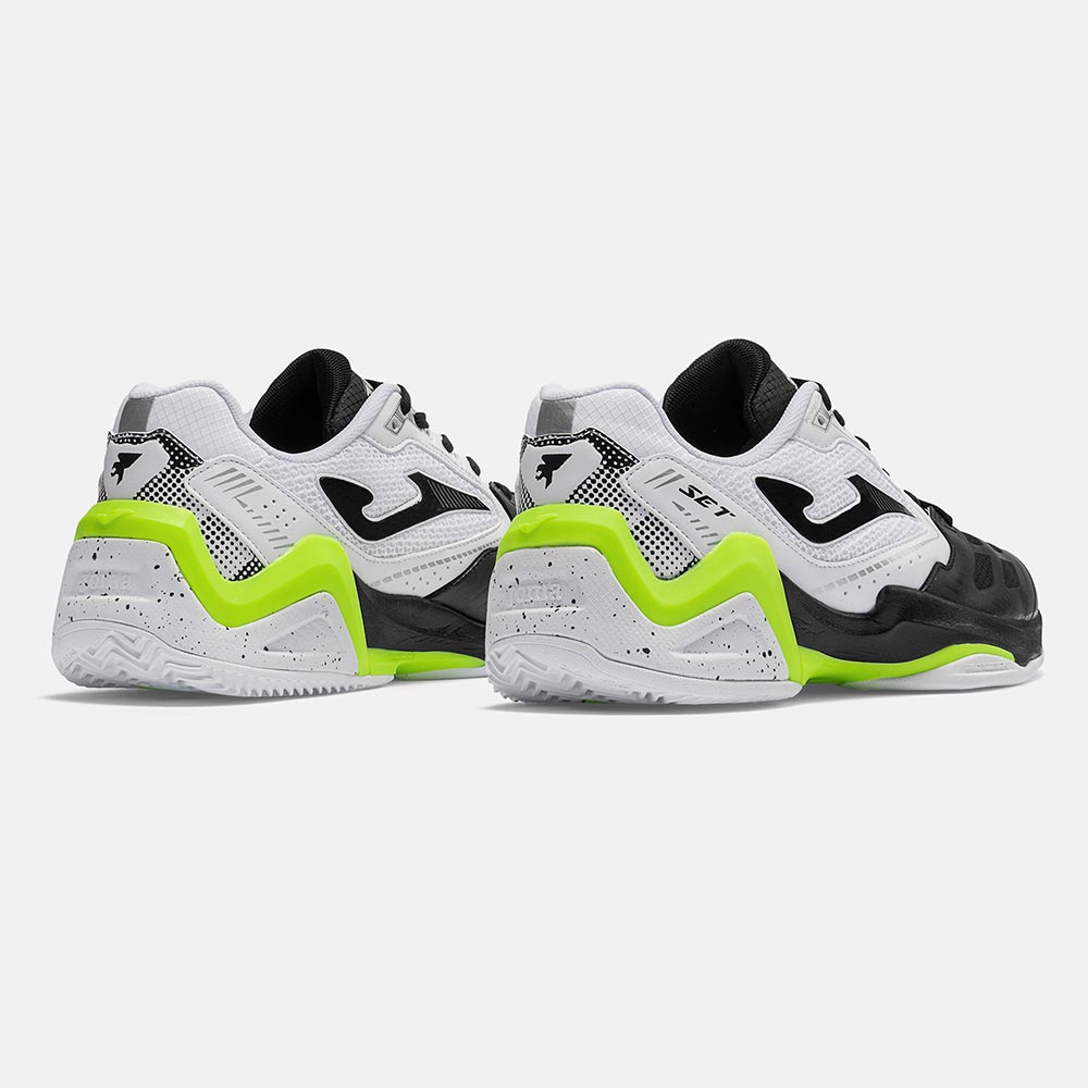 ZAPATILLAS TENNIS SET MEN 2632 C BLANCO NEGRO - 3