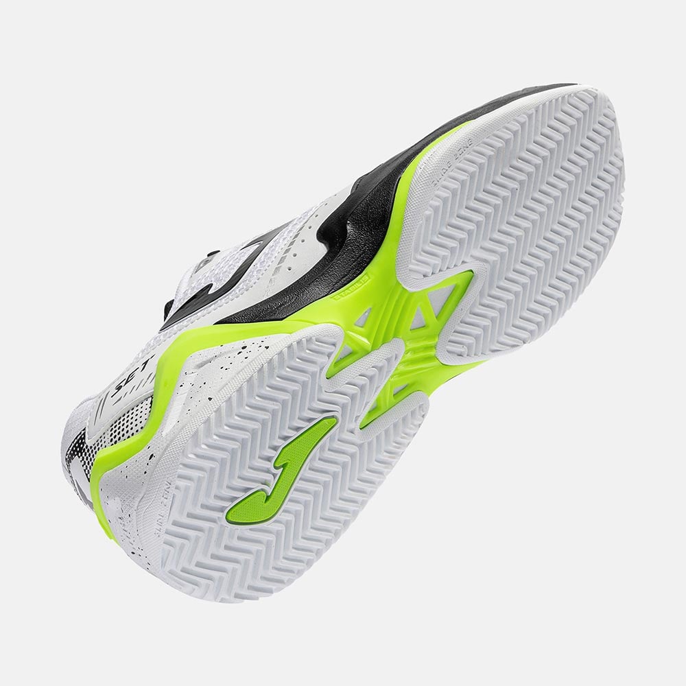 ZAPATILLAS TENNIS SET MEN 2632 C BLANCO NEGRO - 5