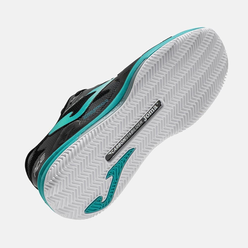 ZAPATILLAS TENIS ACE MEN 2501 C NEGRO VERDE - 5