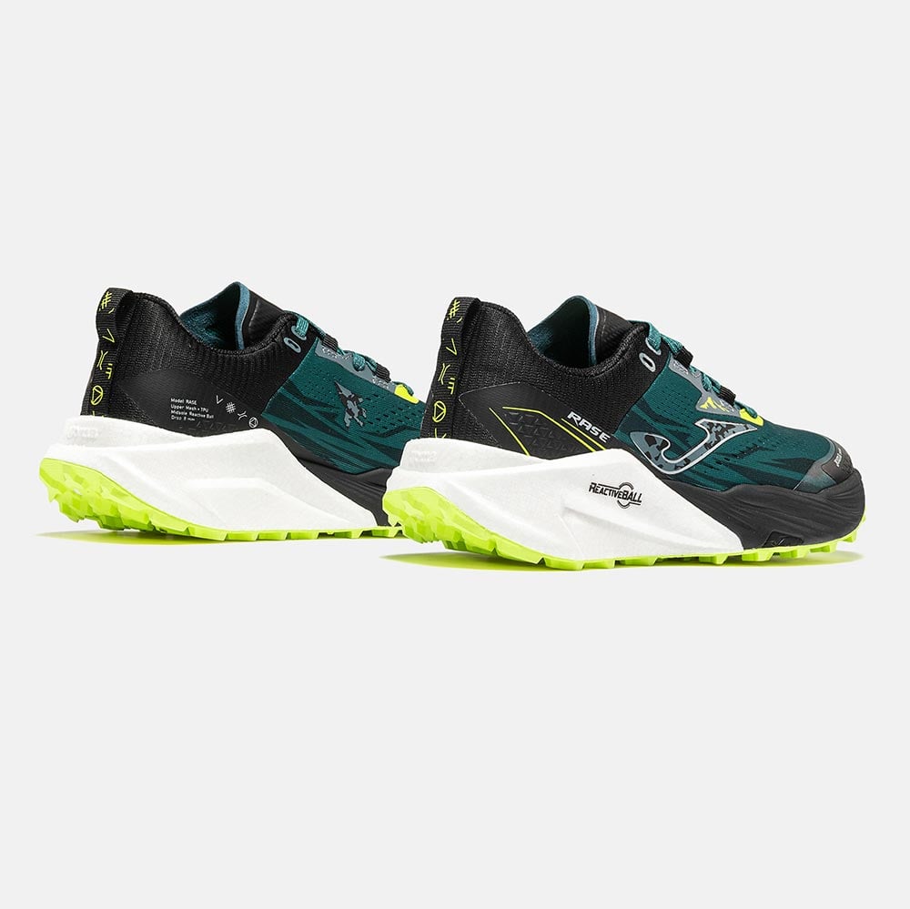 ZAPATILLAS TRAIL RASE 2617 VERDE PETRÓLEO - 3