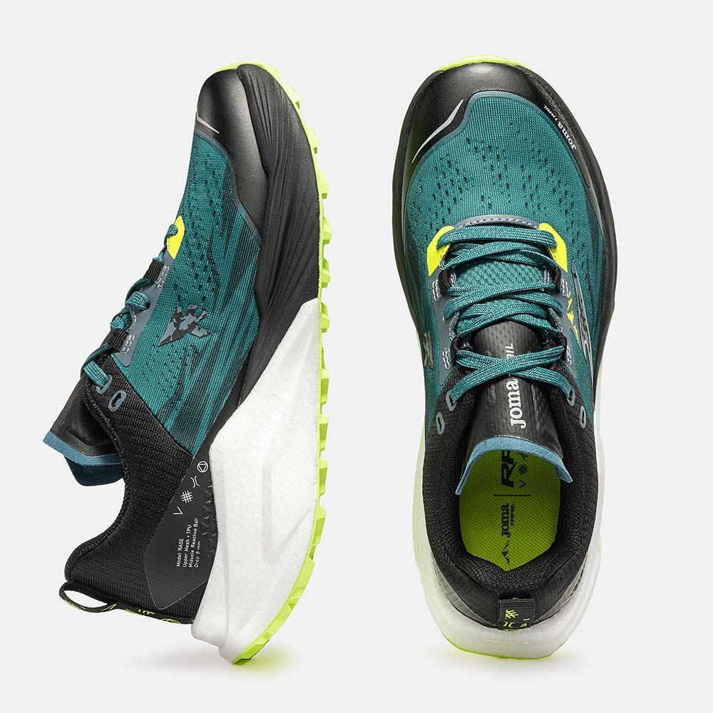 ZAPATILLAS TRAIL RASE 2617 VERDE PETRÓLEO - 4