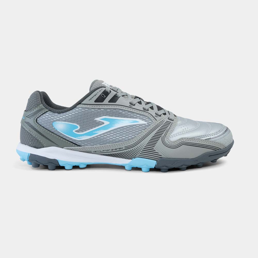 ZAPATILLAS FUTBOL DRIBLING 2612 TF GRIS CELESTE - 1