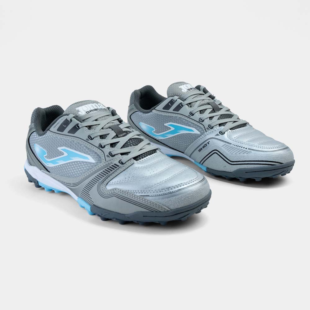 ZAPATILLAS FUTBOL DRIBLING 2612 TF GRIS CELESTE - 3