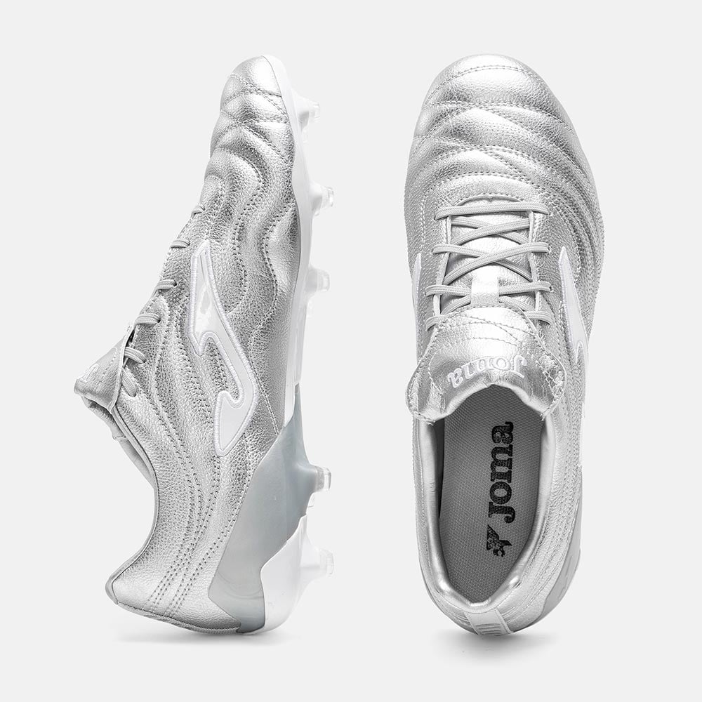 ZAPATILLAS FUTBOL SCORE CUP 2612 FG PLATEADO - 4