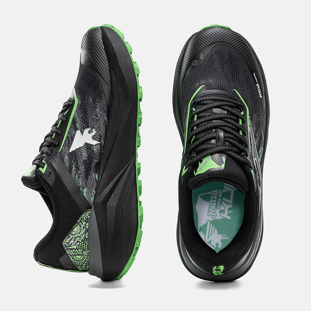 ZAPATILLAS TRAIL KUBOR 2601 NEGRO - 4