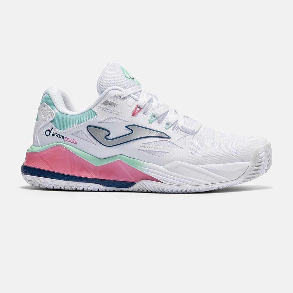 ZAPATILLAS PADEL SPIN LADY 2602 BLANCO - 1