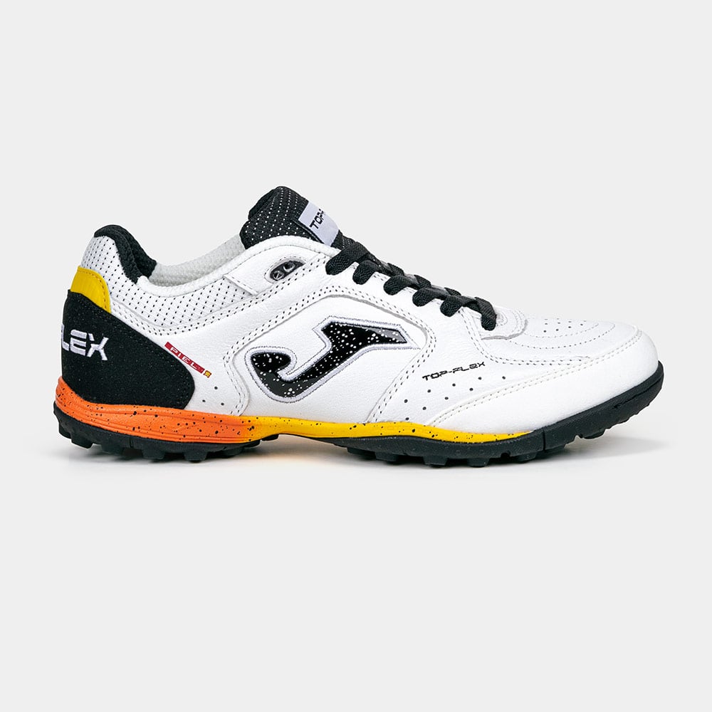 ZAPATILLAS FUTBOL TOP FLEX 2632 TF BLANCO NEGRO - 1