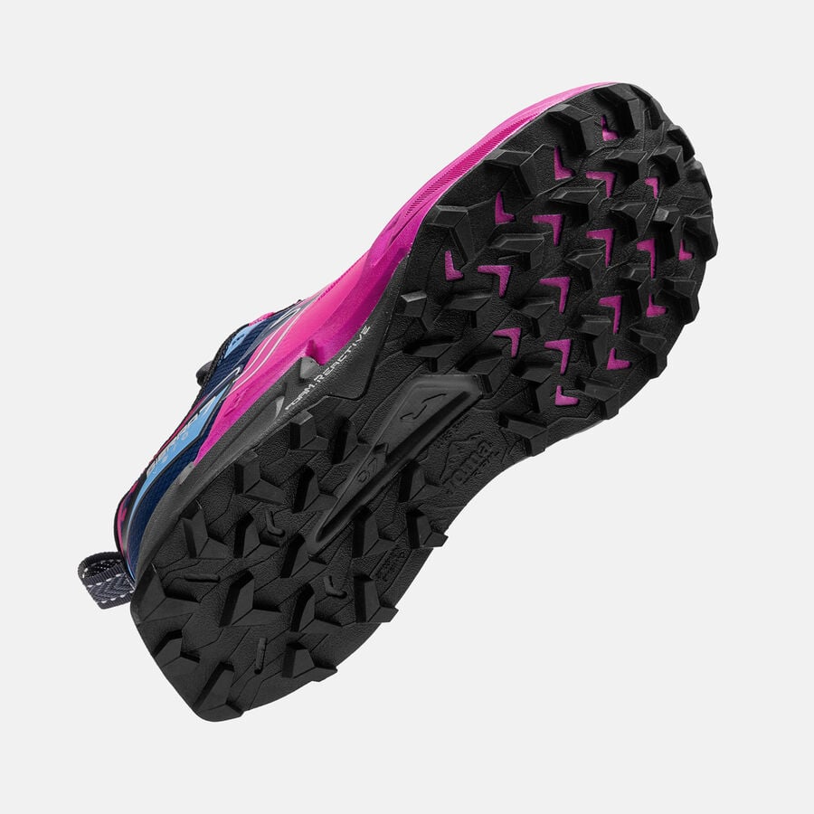 ZAPATILLAS TRAIL RUNNING SIERRA LADY 2610 FUCSIA AZUL MARINO - 5