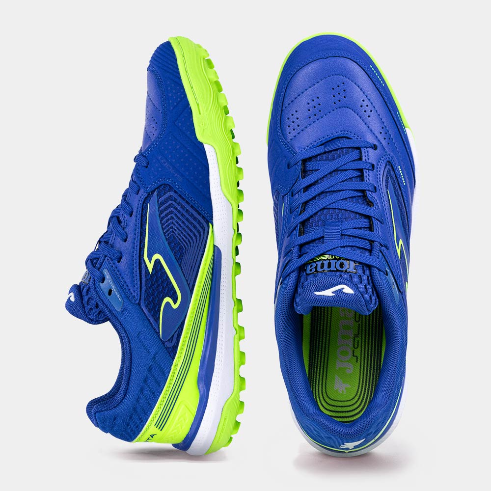 ZAPATILLAS FUTBOL GAMBETA 2603 TF AZUL MARINO VERDE - 3