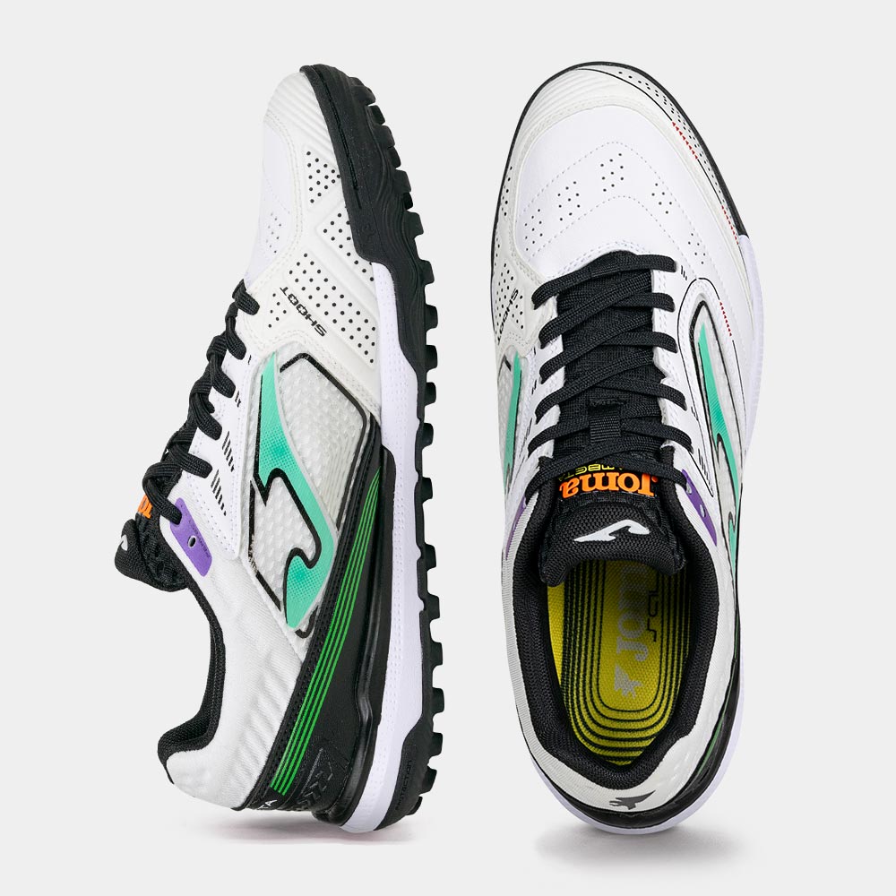 ZAPATILLAS FUTBOL GAMBETA 2602 TF BLANCO NEGRO - 3
