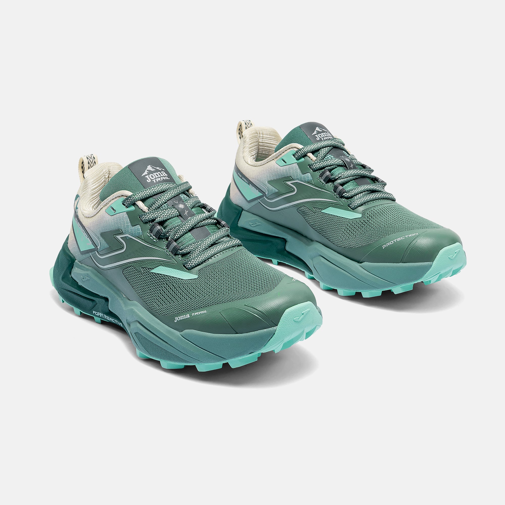 ZAPATILLAS TRAIL RUNNING SIERRA LADY 2612 VERDE - 1