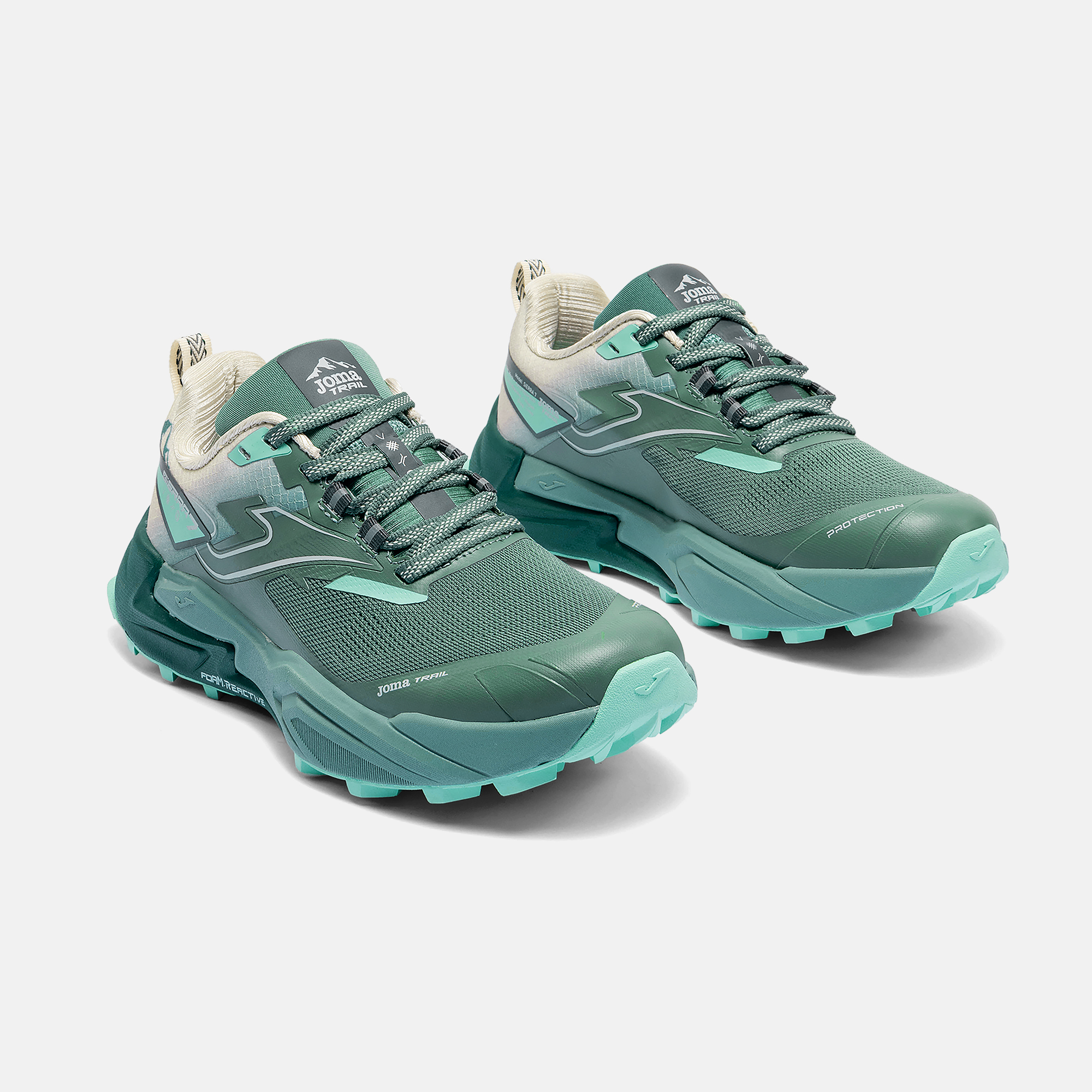ZAPATILLAS TRAIL RUNNING SIERRA LADY 2612 VERDE - 1