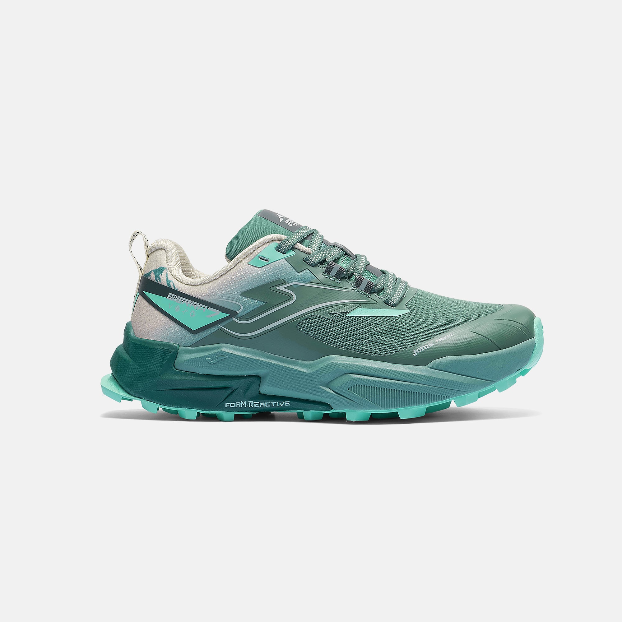 ZAPATILLAS TRAIL RUNNING SIERRA LADY 2612 VERDE - 5