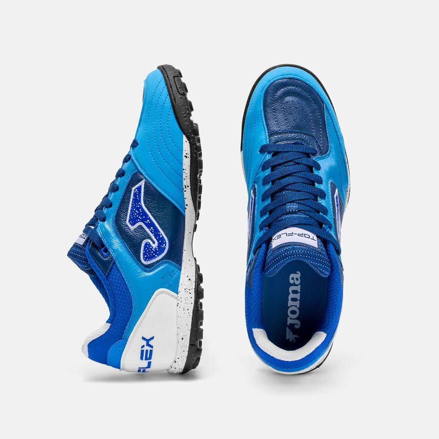 ZAPATILLAS FUTBOL TOP FLEX 2635 TF AZUL ROYAL - 4