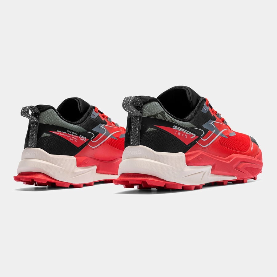 ZAPATILLAS TRAIL RUNNING SIERRA 2606 ROJO - 3