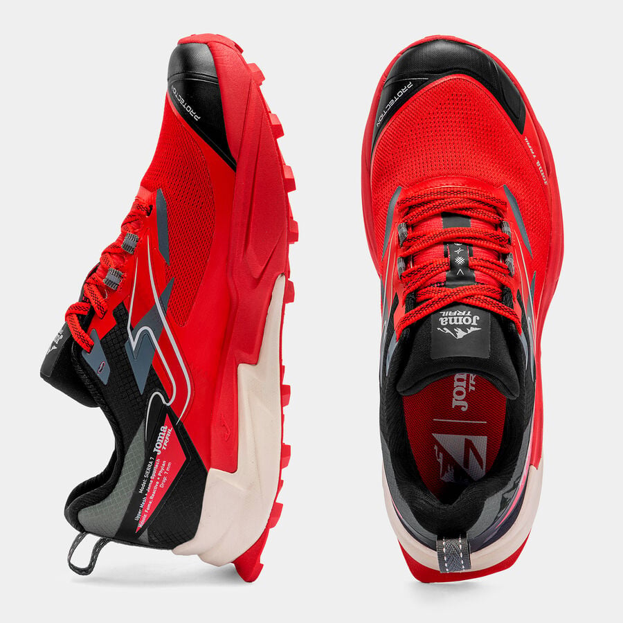 ZAPATILLAS TRAIL RUNNING SIERRA 2606 ROJO - 4