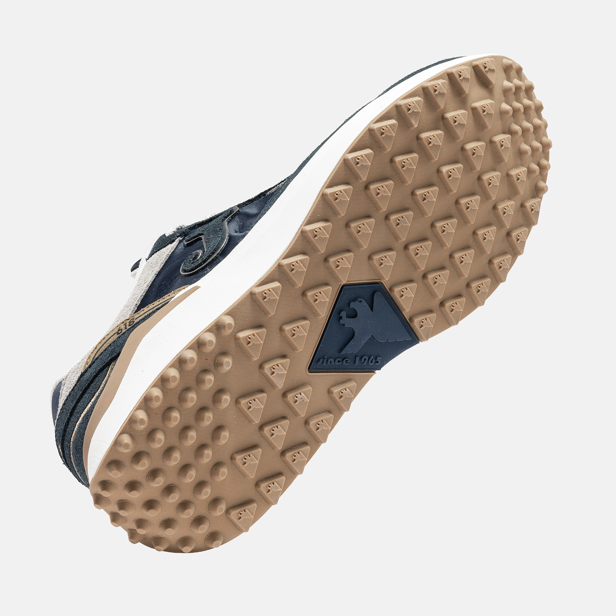 ZAPATILLAS CASUALES C.618 MEN 2603 AZUL MARINO BEIGE - 5