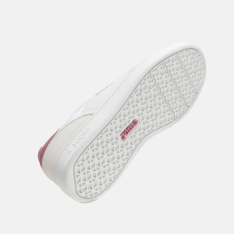 ZAPATILLAS CASUALES CAMPUS LADY 2613 BLANCO BEIGE ROSADO - 4